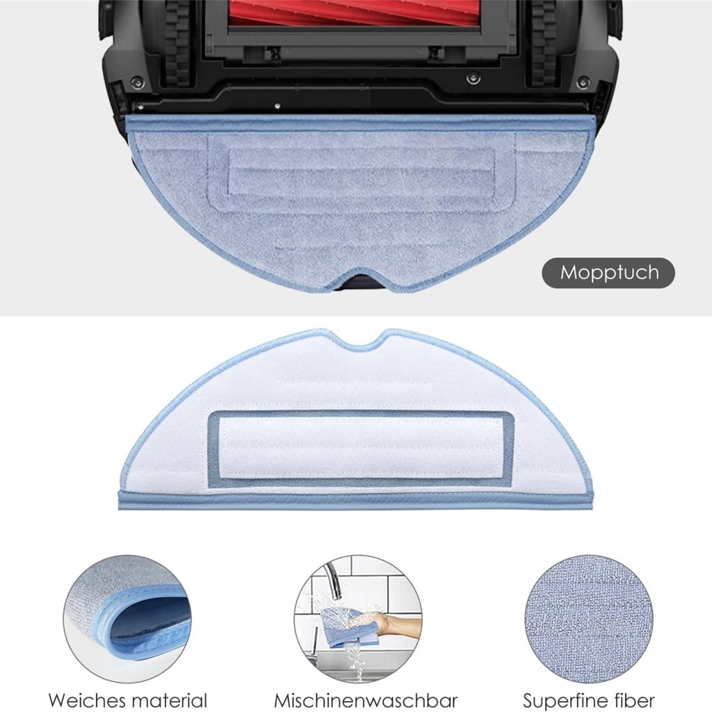 Yammee Plastic Robot Vacuum Cleaner Accessories Robot Replacement Sweeper Tools Mop Pad Replacement Part for Roborock S7 T7s - Image 8