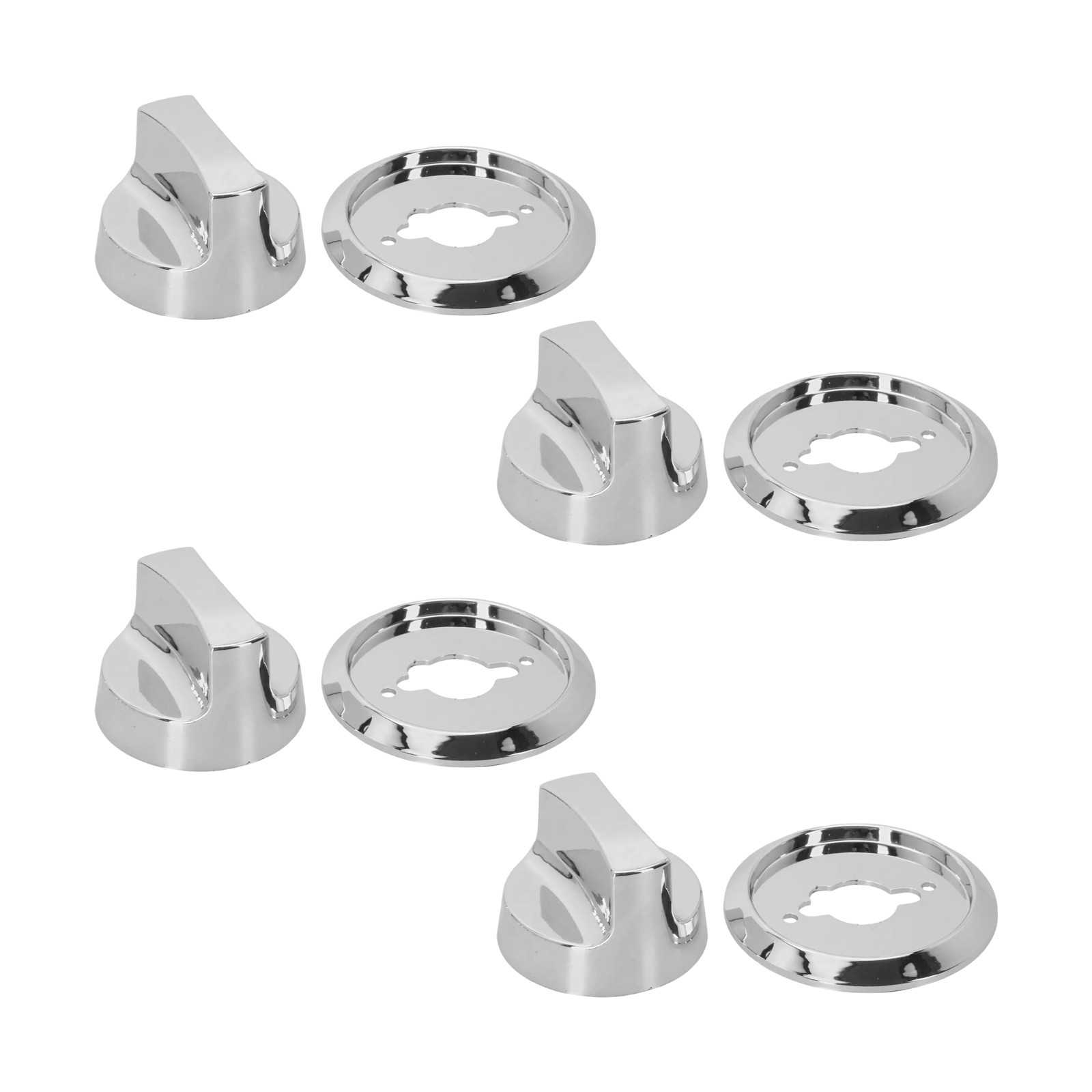 PASILI Kitchen Upgrade Electroplating Knob Accessories Easy Install Grill Knobs Grill Accessories Compatible With Gas Grills With base - Image 5