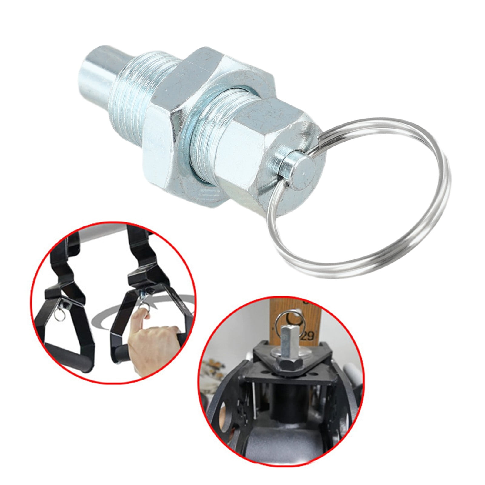 PASILI Stainless Steel Pull Ring Quick Release Pin Spring Gym Lock Pin 6/8/10/12/16Mm M16*75 - Image 2