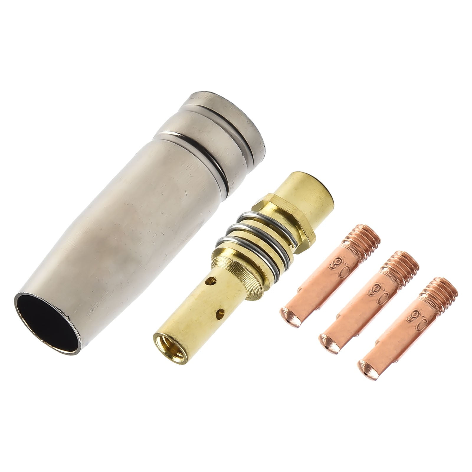 RANMEI 5Pcs Mig Welding Mb15 15 Ak Contact Tip 0.6 0.8 0.9 1.0 1.2Mm Mig Contact Tip Consumables Guard Nozzle Contact Tips 0.6mm - Image 3