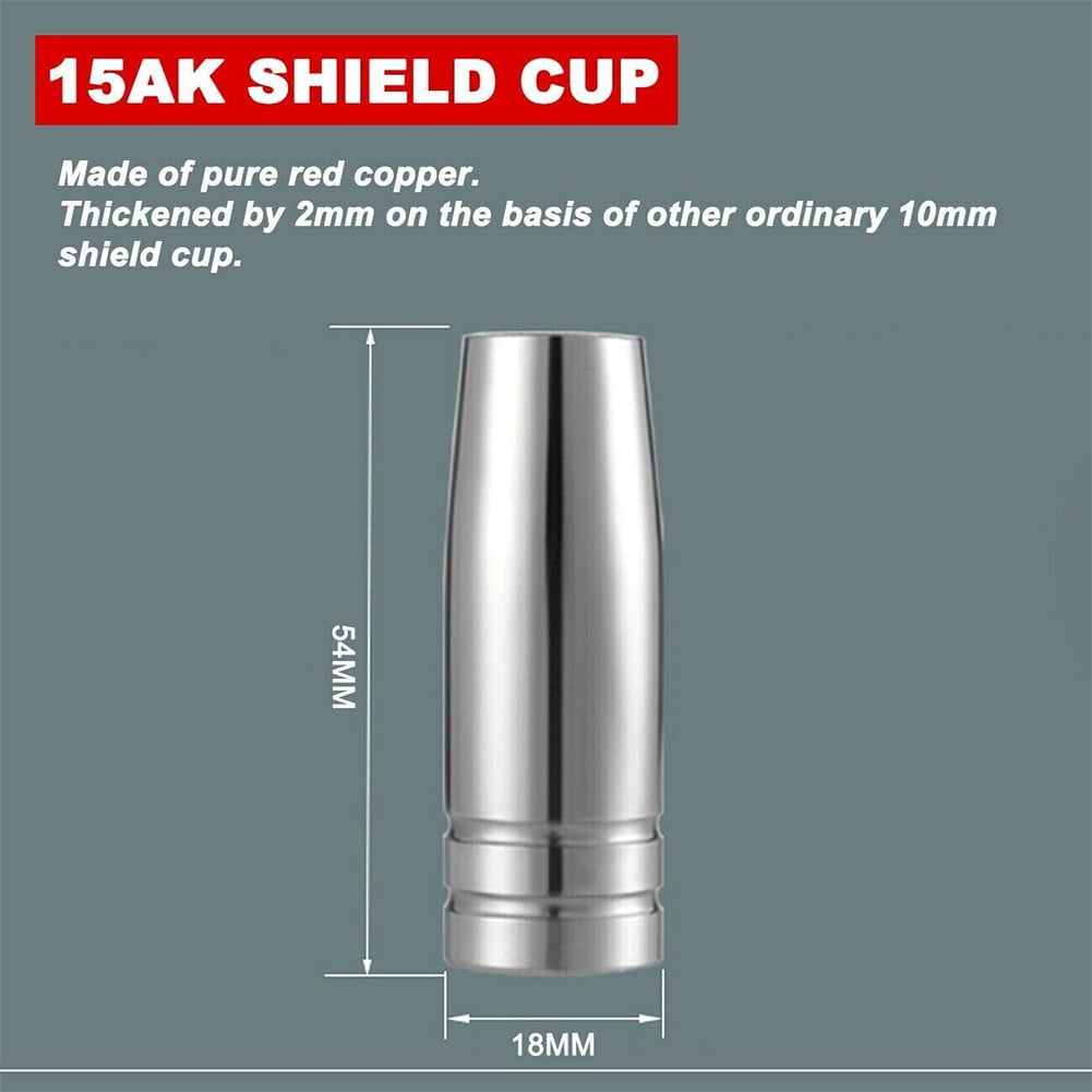 RANMEI 5Pcs Mig Welding Mb15 15 Ak Contact Tip 0.6 0.8 0.9 1.0 1.2Mm Mig Contact Tip Consumables Guard Nozzle Contact Tips 0.6mm - Image 8