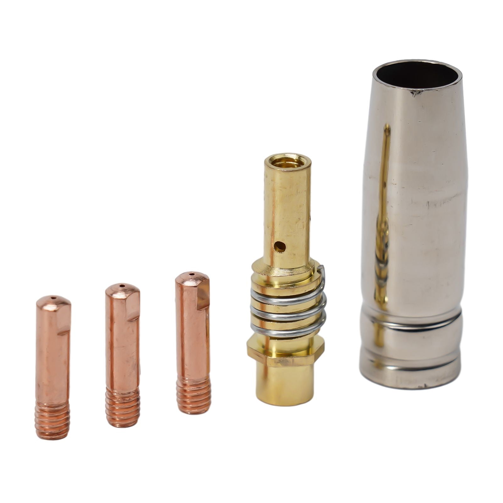 RANMEI 5Pcs Mig Welding Mb15 15 Ak Contact Tip 0.6 0.8 0.9 1.0 1.2Mm Mig Contact Tip Consumables Guard Nozzle Contact Tips 0.8mm - Image 2