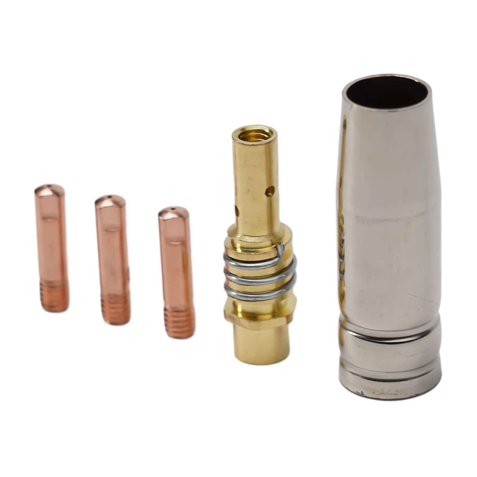 RANMEI 5Pcs Mig Welding Mb15 15 Ak Contact Tip 0.6 0.8 0.9 1.0 1.2Mm Mig Contact Tip Consumables Guard Nozzle Contact Tips 0.8mm - Image 5