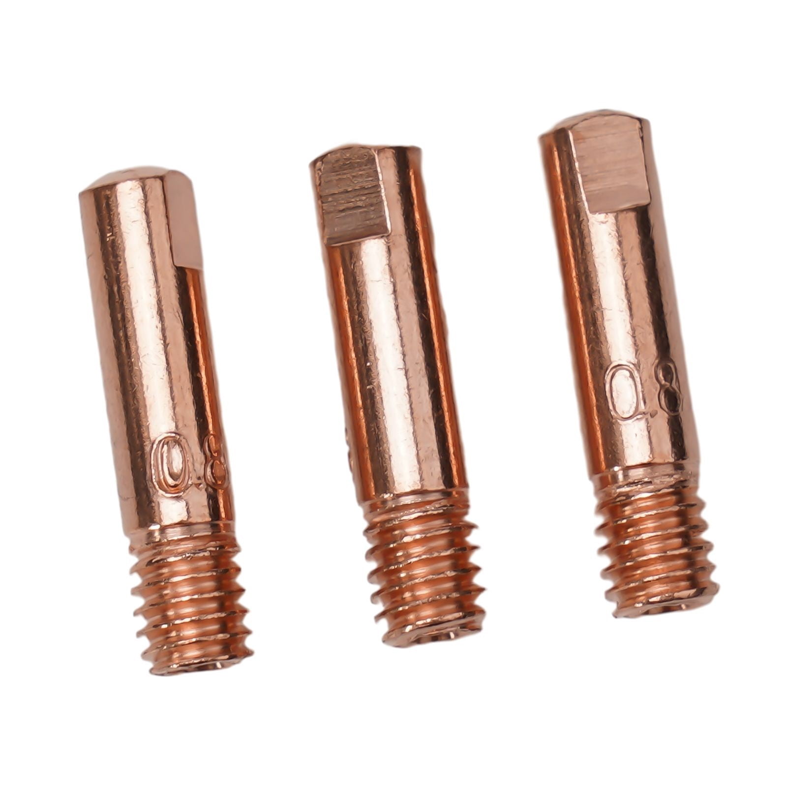 RANMEI 5Pcs Mig Welding Mb15 15 Ak Contact Tip 0.6 0.8 0.9 1.0 1.2Mm Mig Contact Tip Consumables Guard Nozzle Contact Tips 0.8mm - Image 8