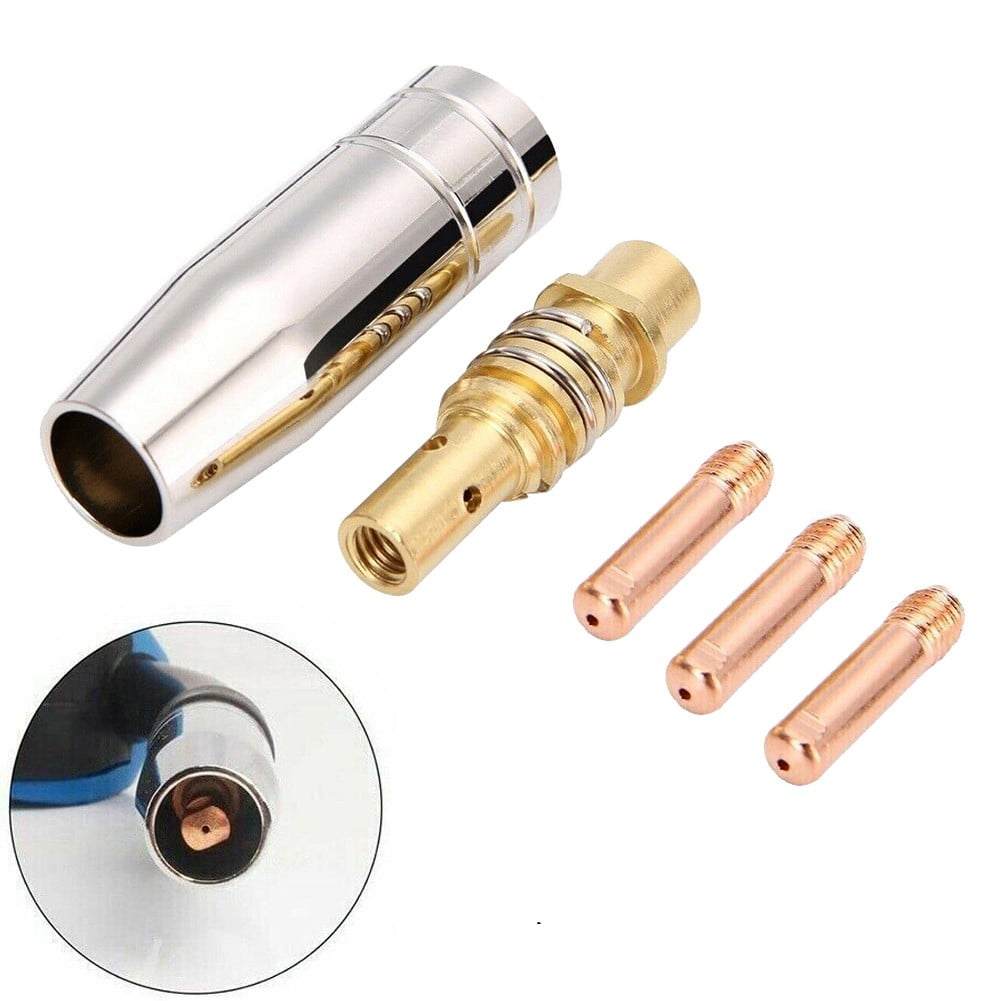RANMEI 5Pcs Mig Welding Mb15 15 Ak Contact Tip 0.6 0.8 0.9 1.0 1.2Mm Mig Contact Tip Consumables Guard Nozzle Contact Tips 0.9mm - Image 5
