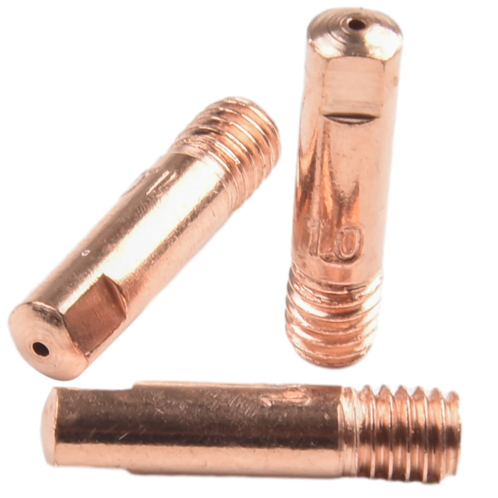 RANMEI 5Pcs Mig Welding Mb15 15 Ak Contact Tip 0.6 0.8 0.9 1.0 1.2Mm Mig Contact Tip Consumables Guard Nozzle Contact Tips 1.0mm - Image 5