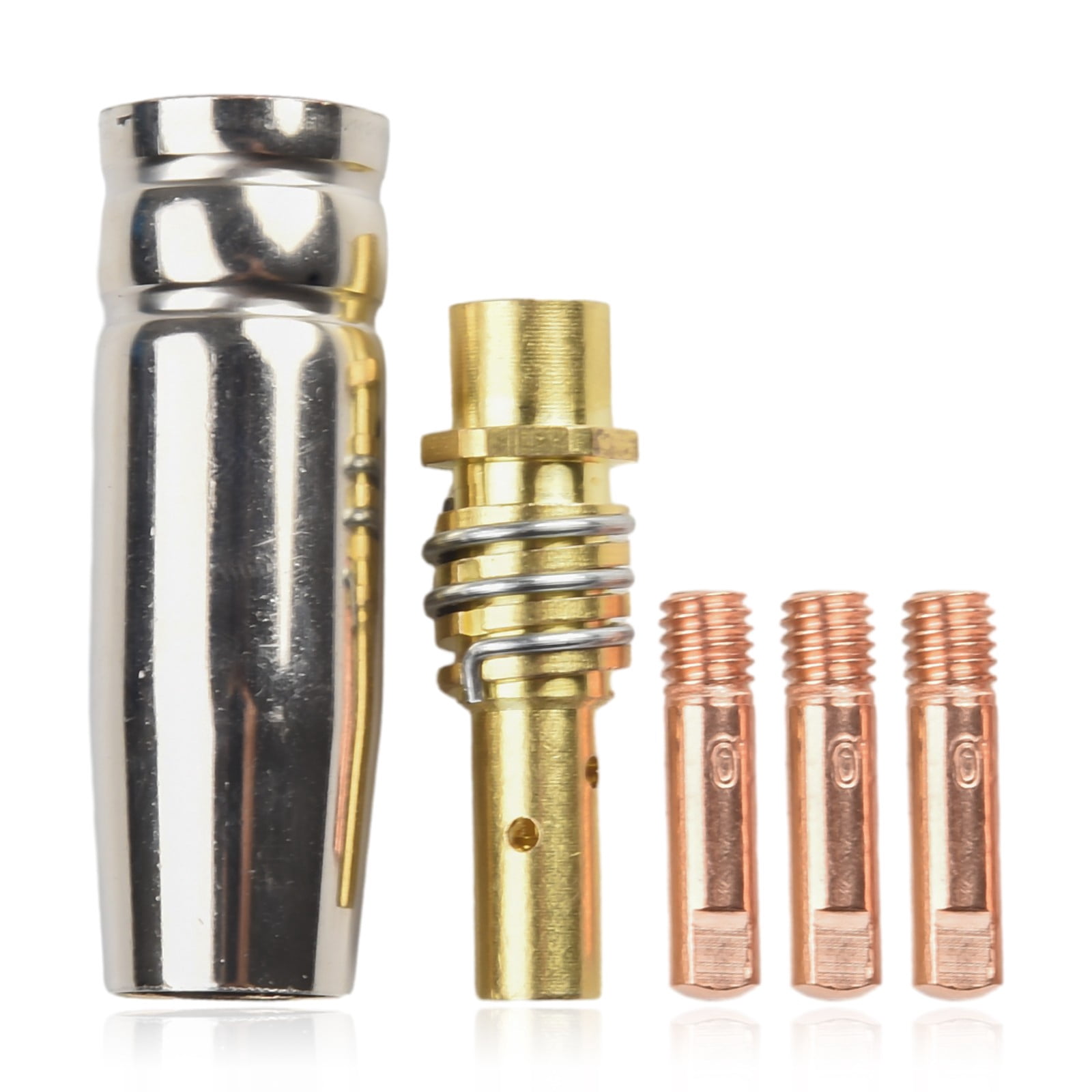 RANMEI 5Pcs Mig Welding Mb15 15 Ak Contact Tip 0.6 0.8 0.9 1.0 1.2Mm Mig Contact Tip Consumables Guard Nozzle Contact Tips 1.0mm - Image 7