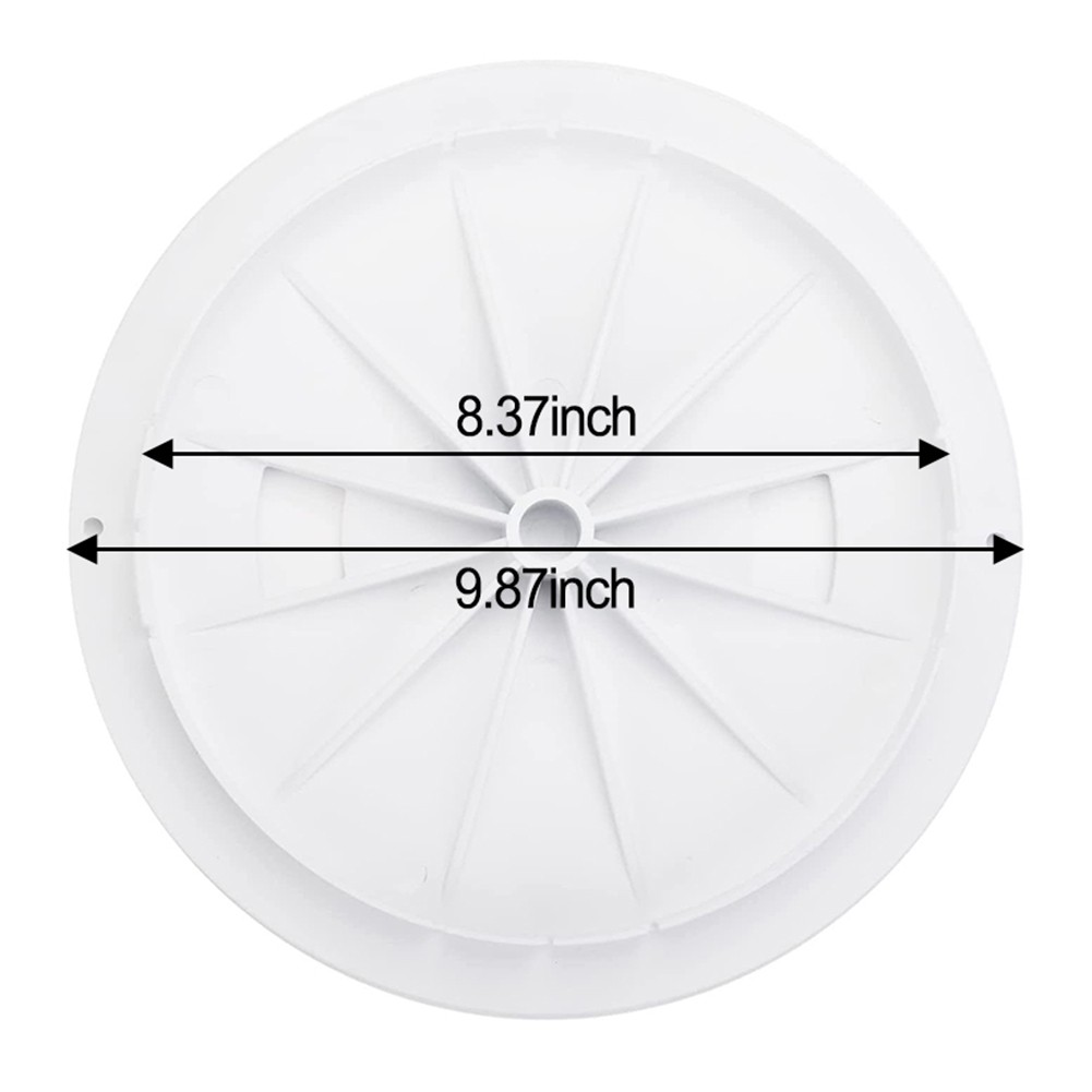 10inch Pool Skimmer Lid for Pentair Sta-Rite U-3 Swimquip Pool Skimmer for 08650-0058 - Image 6