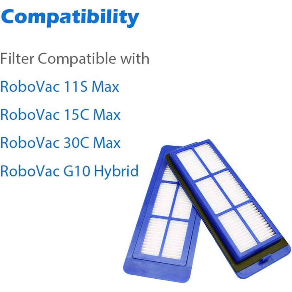 10PCS Filters Robot Vacuum Cleaner Part Accessories Robot Replacement Sweeper Tools Plastic Sweeping Robot Part Filters - Image 2