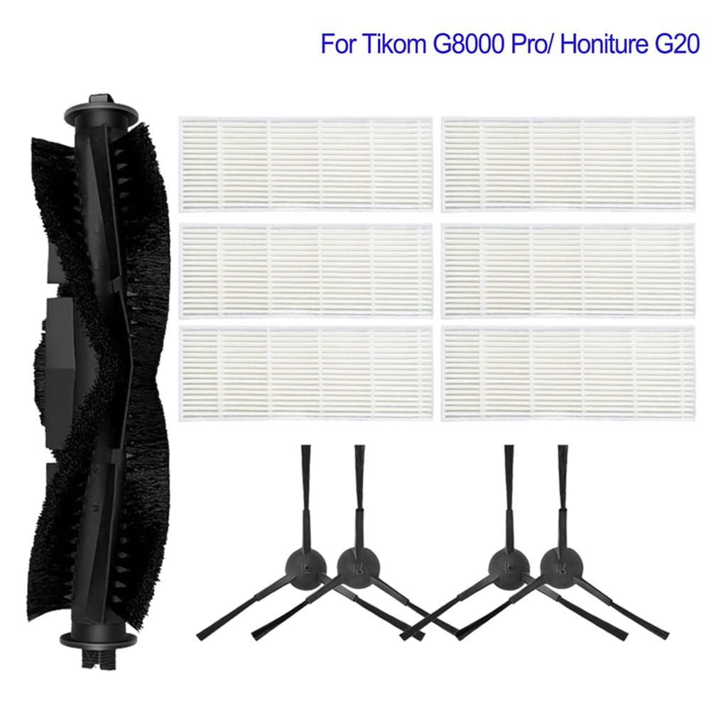 Main Roller Brush For Tikom G8000 Pro/Honiture G20 Vacuum Cleaner Accessories Roller Side Brush Filter Mop Cloths Sweeper Part A - Image 1