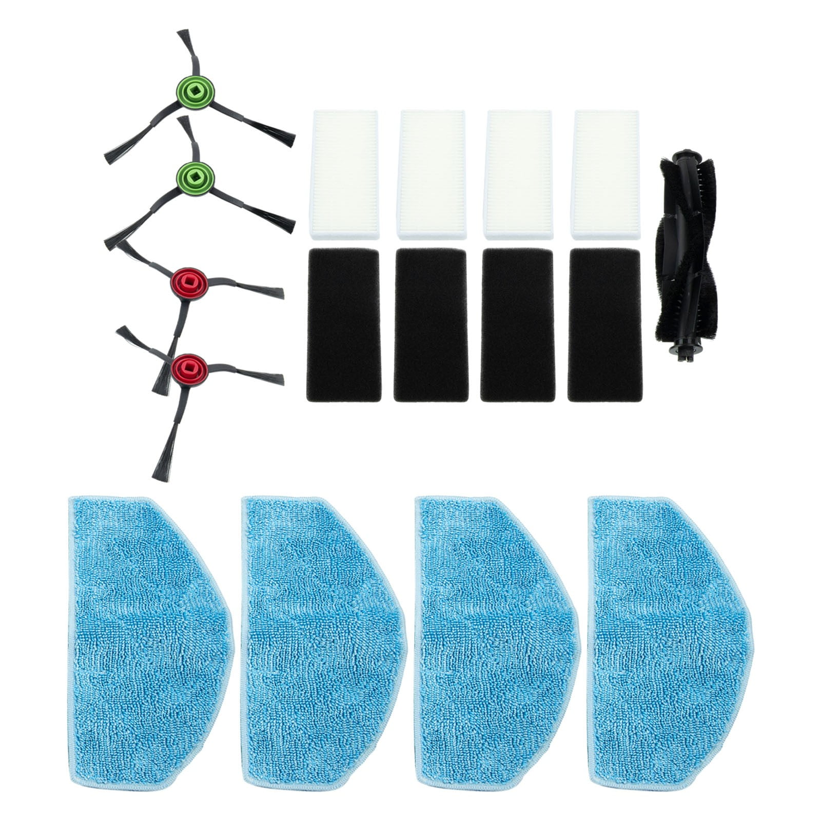 Main Roller Brush For Tikom G8000 Pro/Honiture G20 Vacuum Cleaner Accessories Roller Side Brush Filter Mop Cloths Sweeper Part E - Image 2