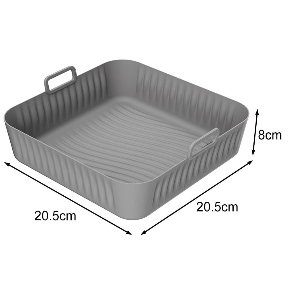 Easily Washable Silicone Liner Designed Specifically for Cosori Air Fryers gray - Image 3