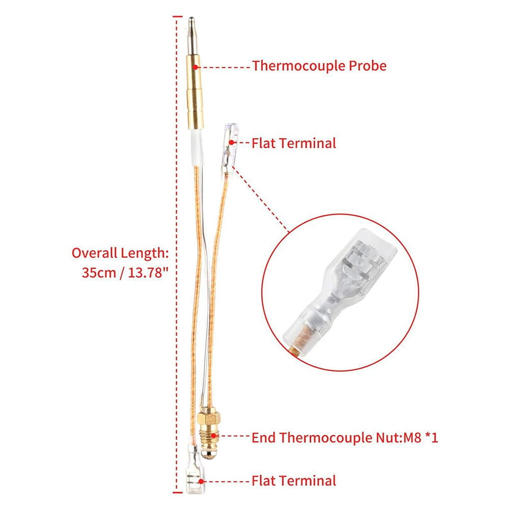 Outdoor Patio Heater Thermal Coupler for Propane powered Outdoor Indoor Heating 3pcs 1pc - Image 3