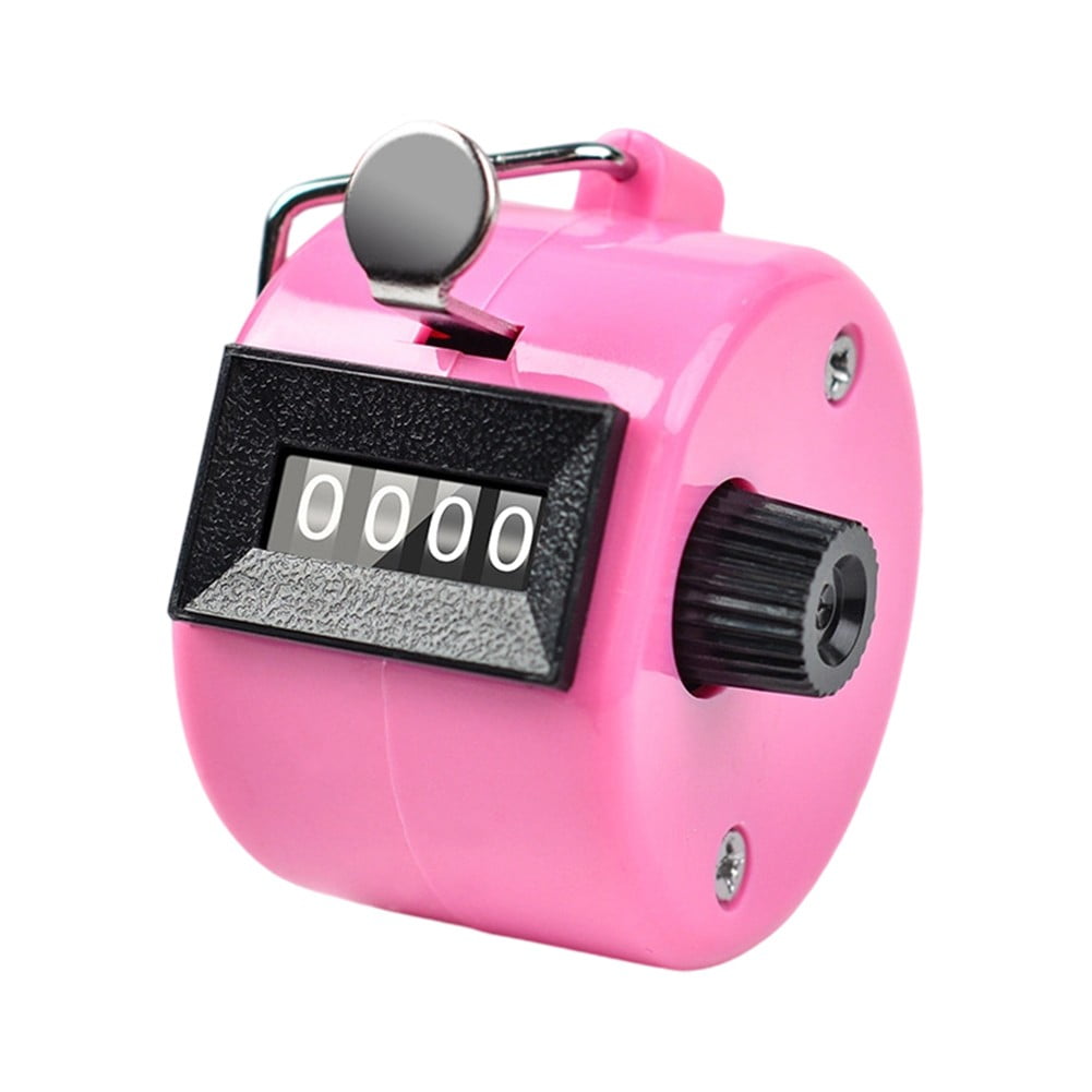 Ergonomic Hand Counter Device for Accurate Counting in Events and Stores white Rosy - Image 2