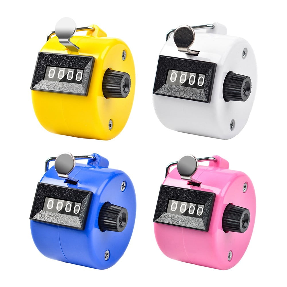 Ergonomic Hand Counter Device for Accurate Counting in Events and Stores white Rosy - Image 4