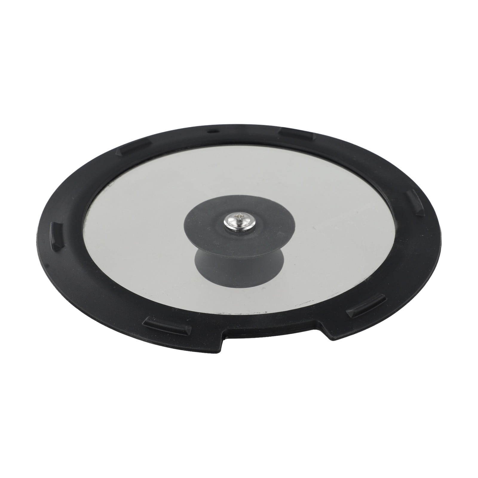 Sleek Black White Silicone Lids Available in Size Range of 18cm to 26cm B 20CM A 20CM - Image 5