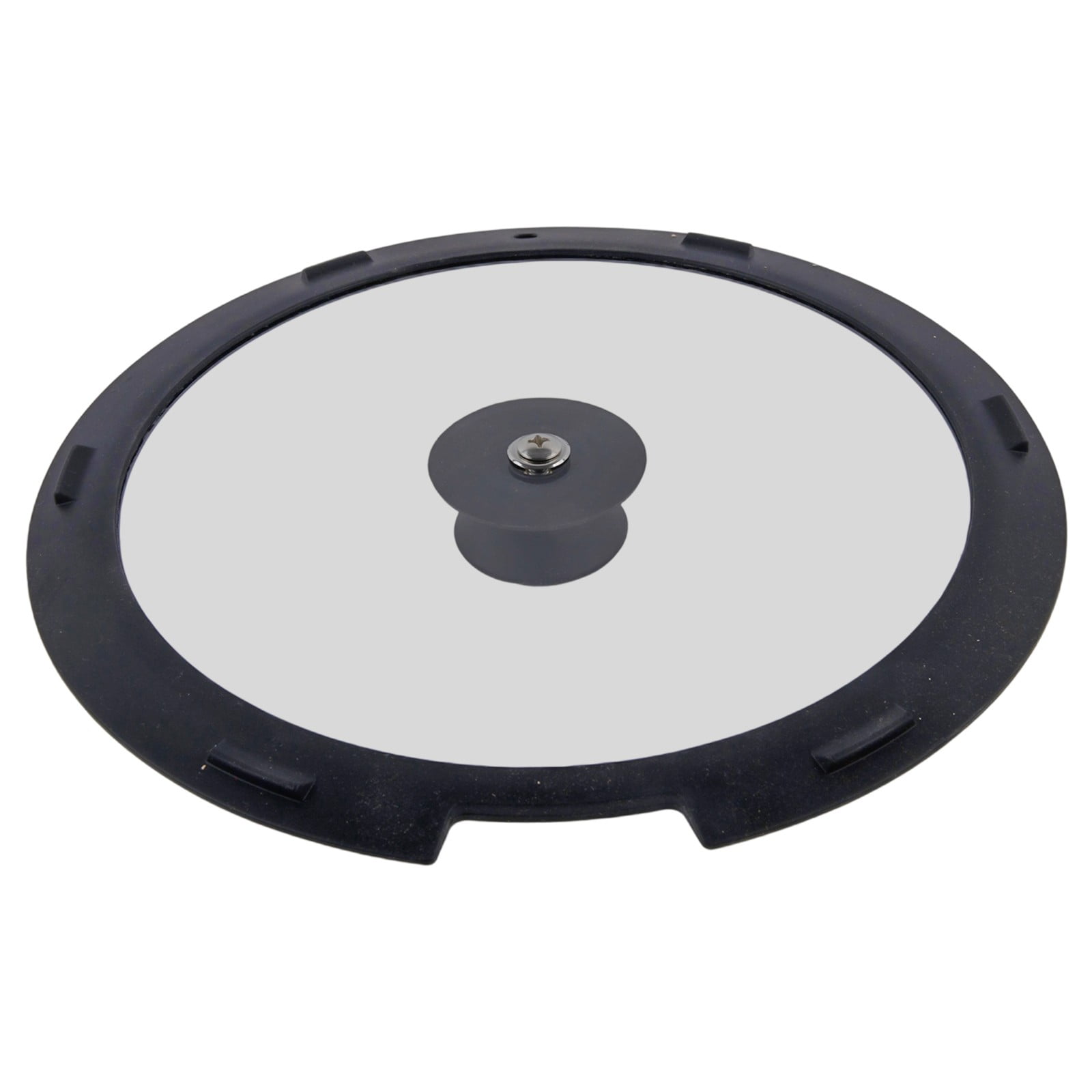 Sleek Black White Silicone Lids Available in Size Range of 18cm to 26cm B 20CM A 26CM - Image 4