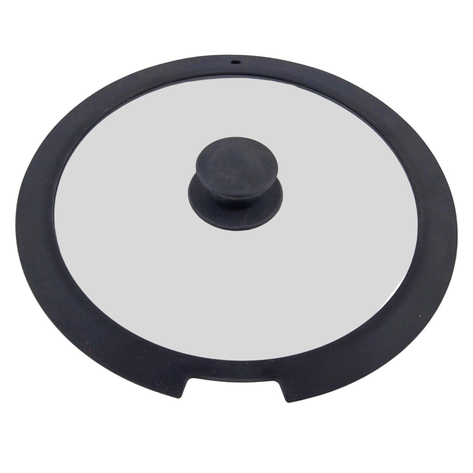 Sleek Black White Silicone Lids Available in Size Range of 18cm to 26cm B 20CM A 26CM - Image 5