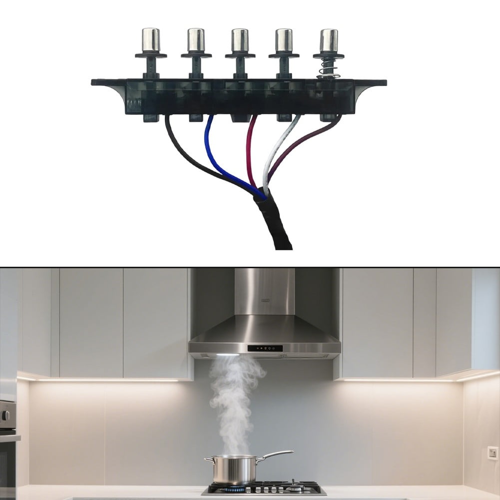 Kitchen Range Hood Switch Button with 5 Functions for Safety and Control - Image 5