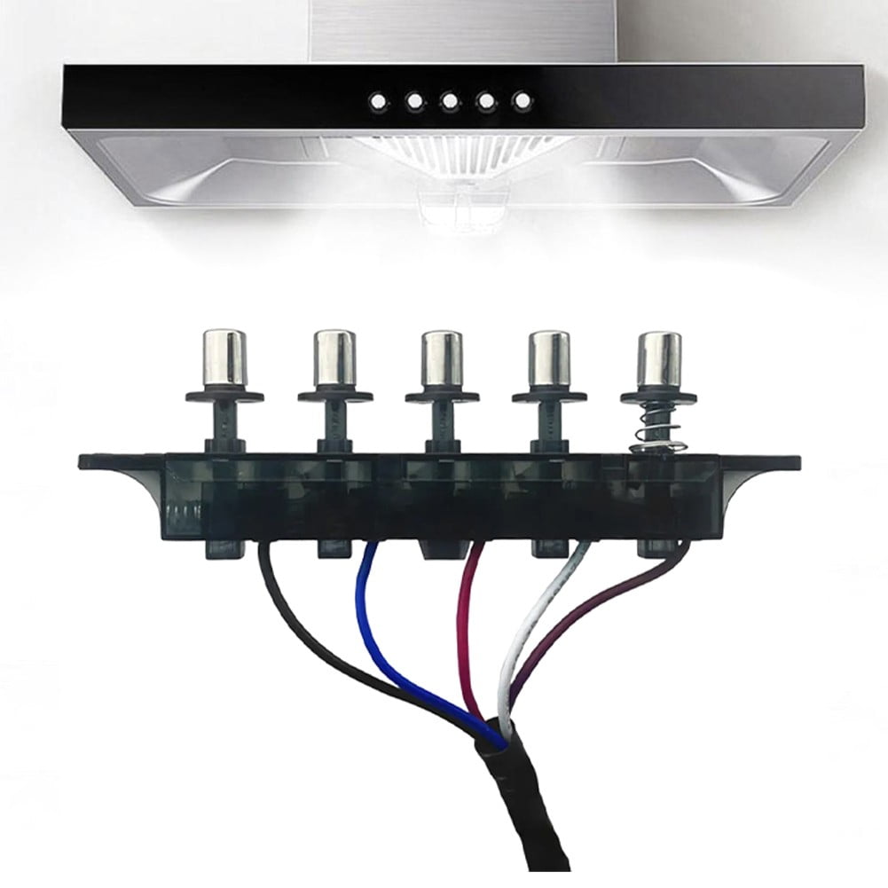 Kitchen Range Hood Switch Button with 5 Functions for Safety and Control - Image 6