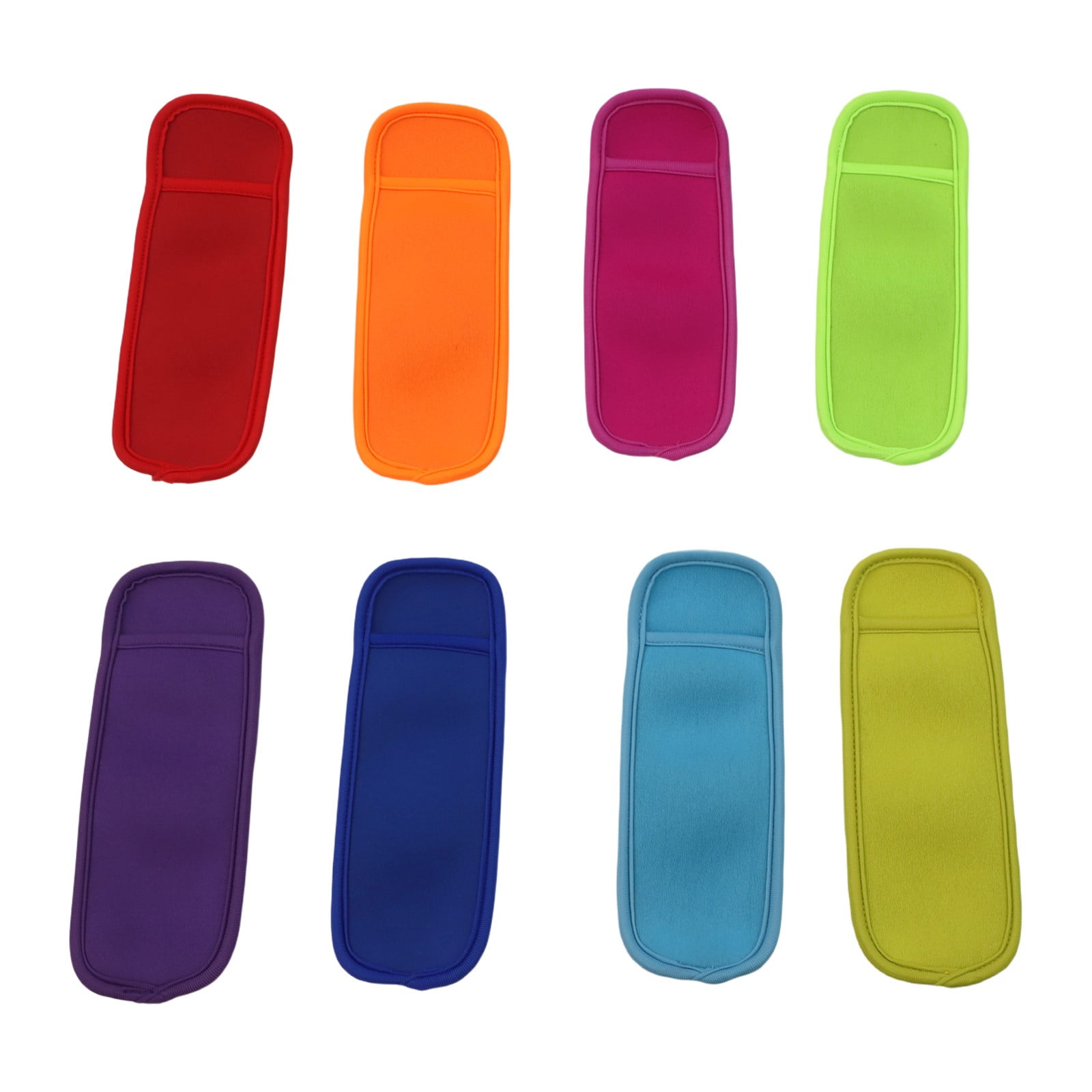 8 Pack Reusable Popsicle Ice Sleeves: Keep Kids' Hands Warm & Clean! - Image 1