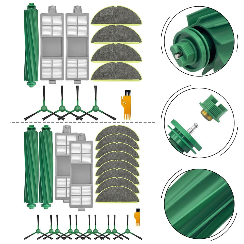 Replacement Parts Accessories Kit For Roomba 205 Roller Brush Filters Mop Pads B - Image 3