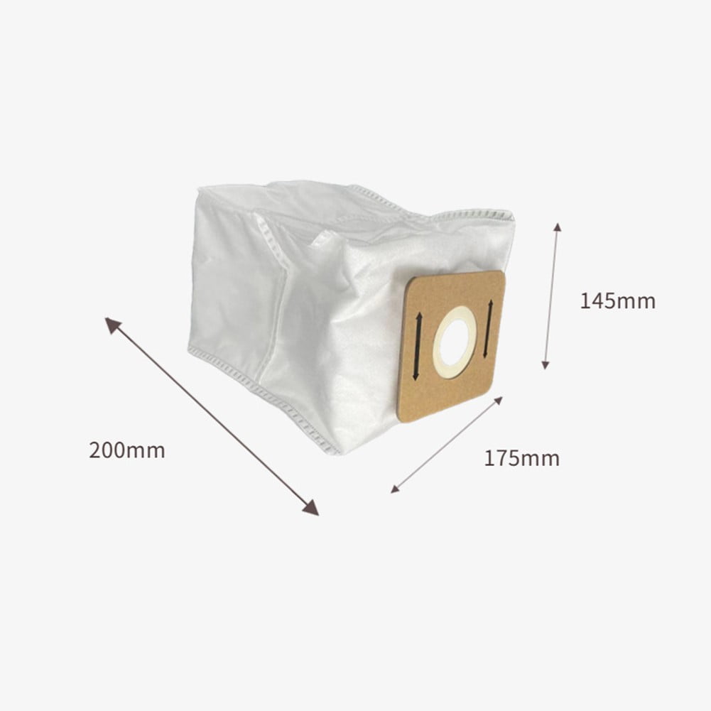 Vacuum Cleaner Bags 10-Pack Dust Bags Quick And Efficient Emptying Spare Parts Replacement Fit For Atrix Backpack Vacuum - Image 2