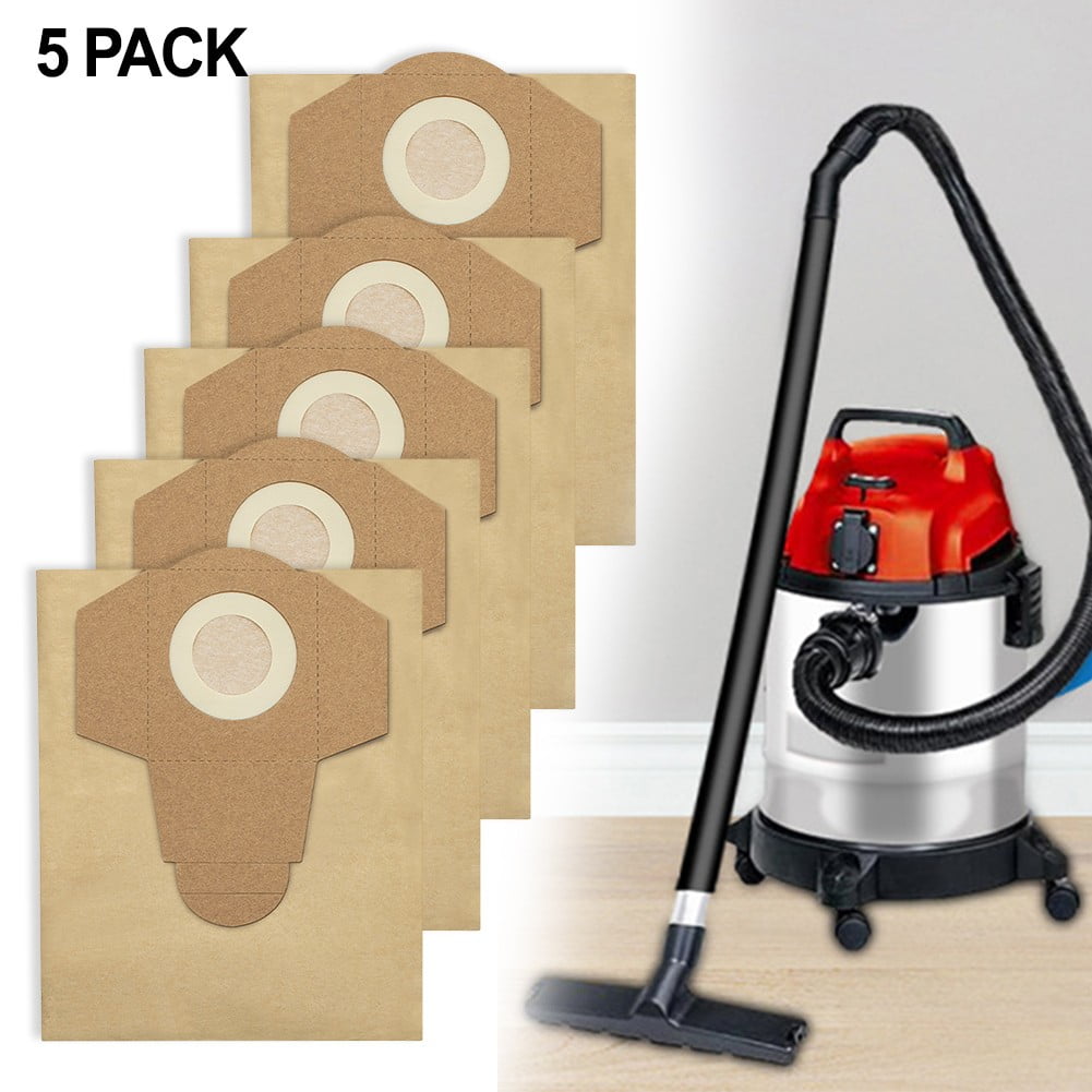 5PC Wet/dry Acuum Cleaner 20L Paper Bag Dust Collection Bag For Einhell TVC18/20 For Einhell BT-VC1250S TC-VC 18/20 Li S-Solo - Image 1