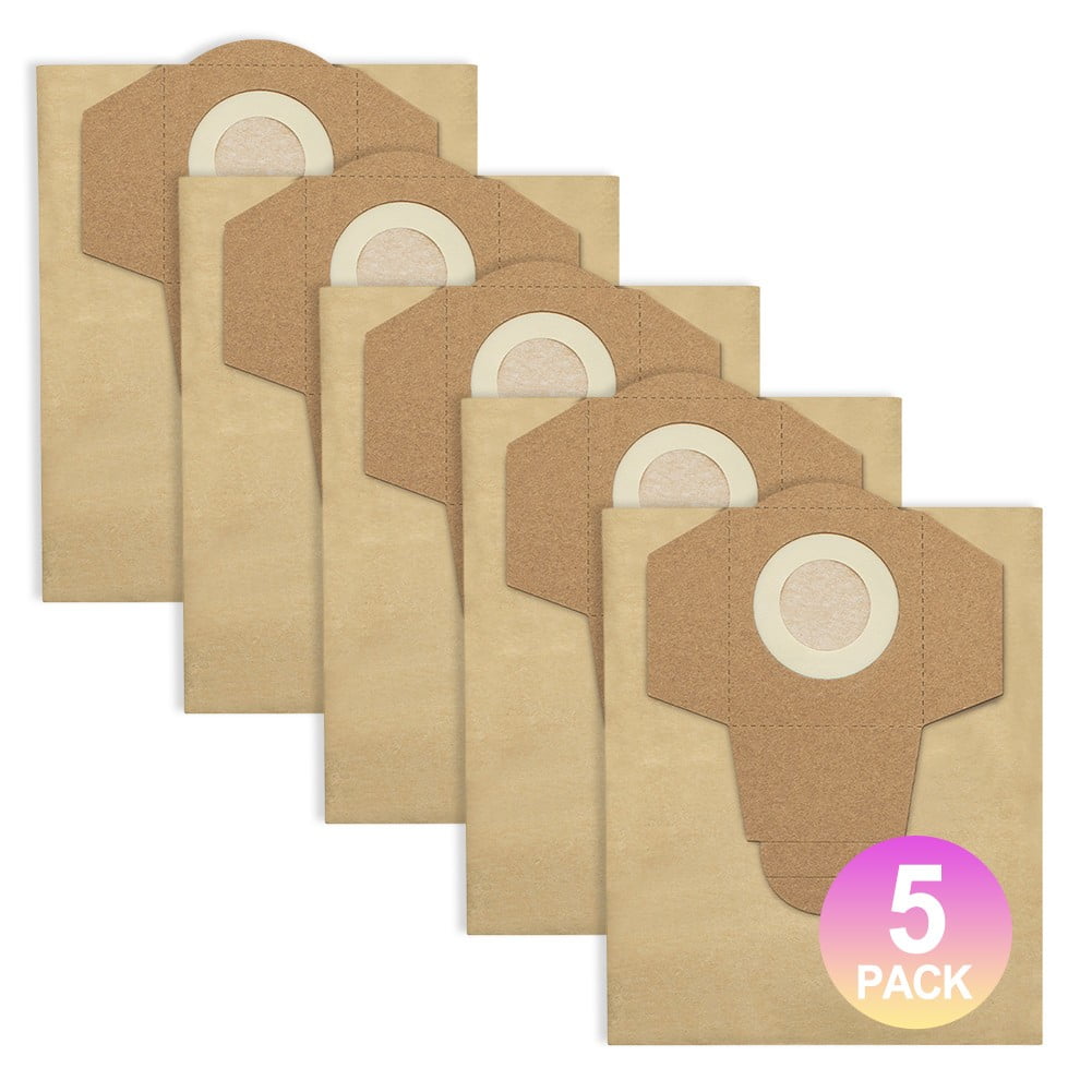 5PC Wet/dry Acuum Cleaner 20L Paper Bag Dust Collection Bag For Einhell TVC18/20 For Einhell BT-VC1250S TC-VC 18/20 Li S-Solo - Image 2