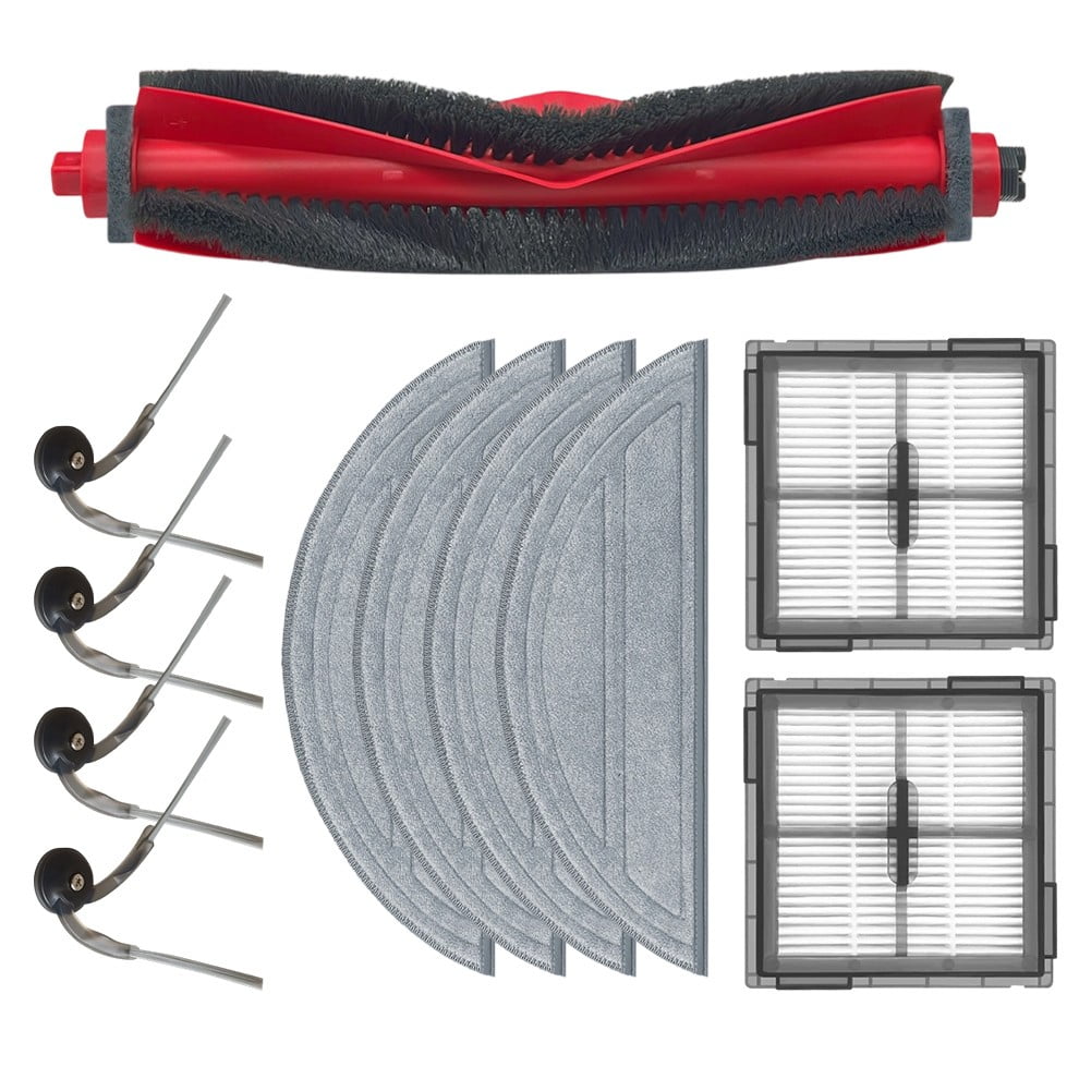 Main Side Brush Filter Mop Cloth Kit For Roborock Q10 S5/Q10 S5+/Q10 VF/Q10 VF+/Q10V/Q10V+ Vacuum Cleaner Tools Spare Parts A - Image 1