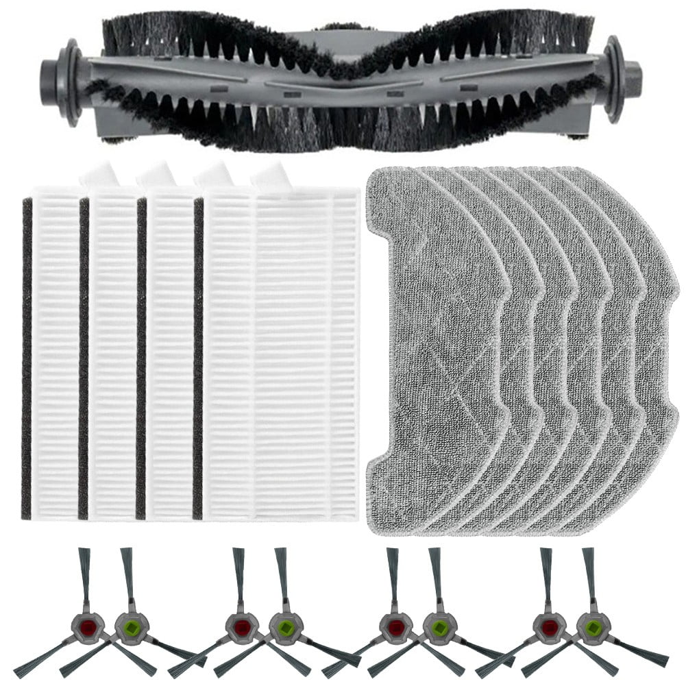 Essential Main Brush Filters Mop Cloth Kit for AIRROBO P30 Vacuum Cleaner B - Image 1