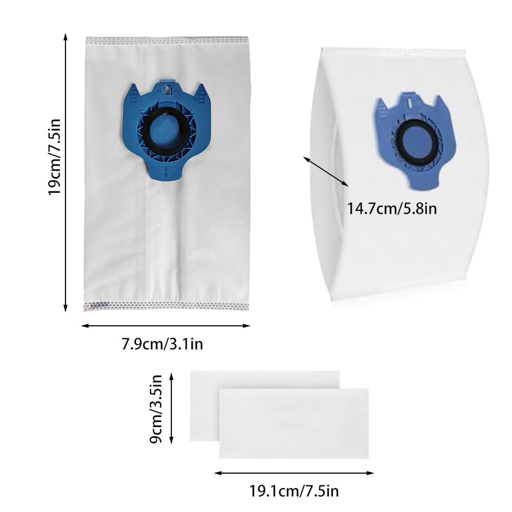 6pcs Dust Bag For Miele For Hoover C1 C2 C3 S227 S240 S400 S5 S8 Vacuum Cleaner Accessories Household Cleaning Supplies Tools Blue 6pcs - Image 6