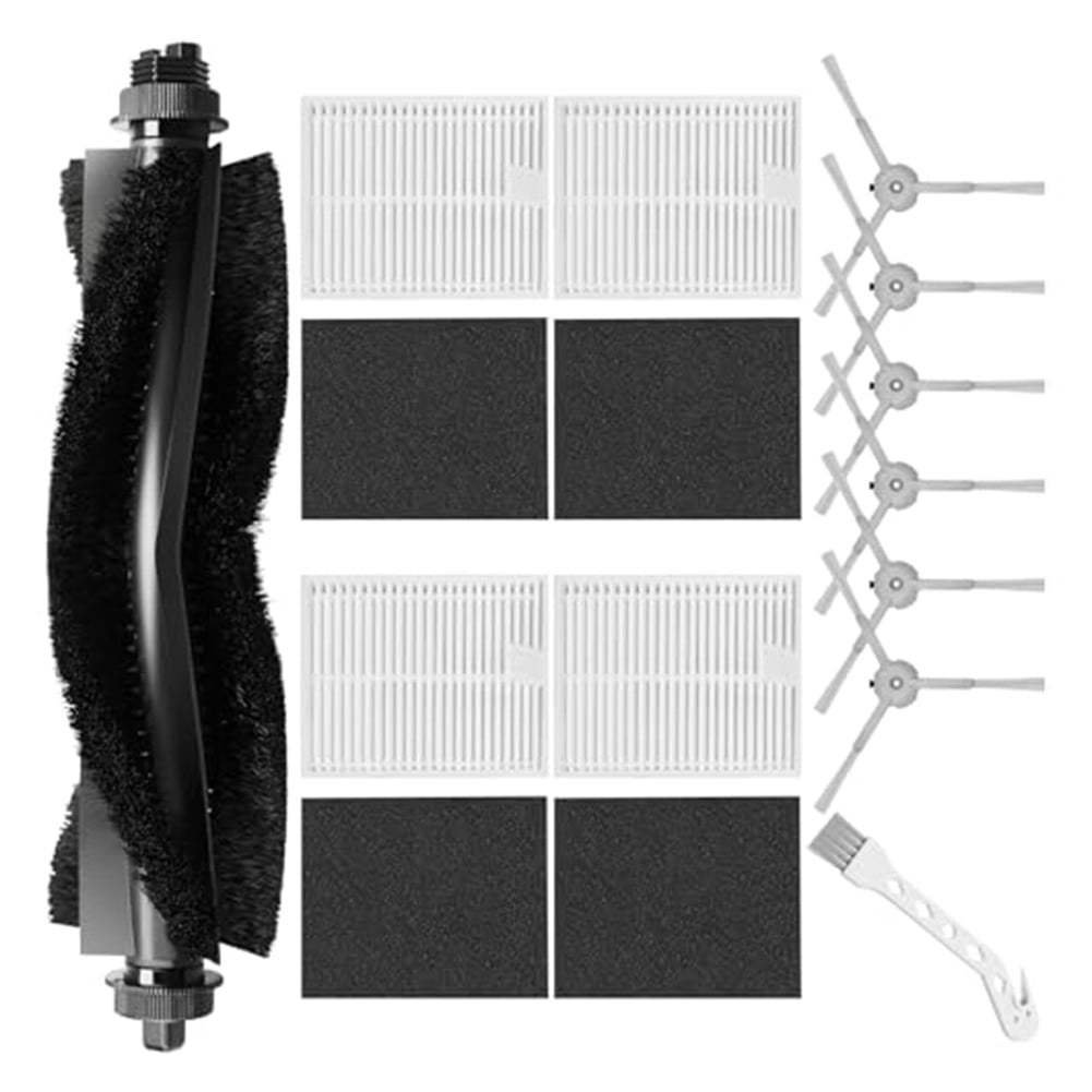 Roller Side Brushes Filters For Eufy L60/L50 Robot Vacuum Cleaner Spare Replacement Kit Side Brushes Filters Roller Brush - Image 1