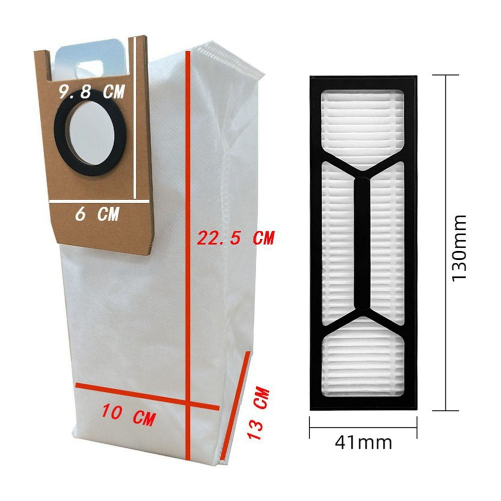 6/12pcs Filter Dust Bag Kit For Eufy S1 Pro Vacuum Cleaner Spare Parts Household Supplies Cleaning Tools Sweeper Accessories B - Image 2