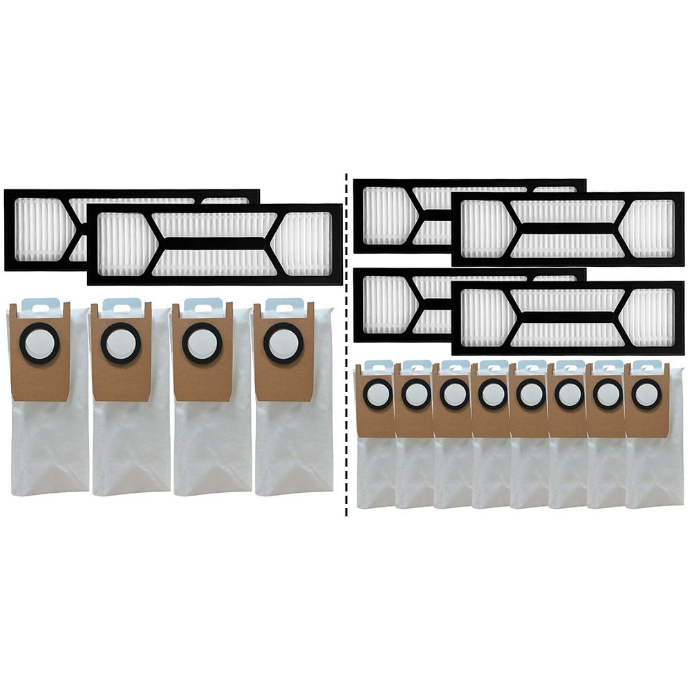 6/12pcs Filter Dust Bag Kit For Eufy S1 Pro Vacuum Cleaner Spare Parts Household Supplies Cleaning Tools Sweeper Accessories B - Image 3