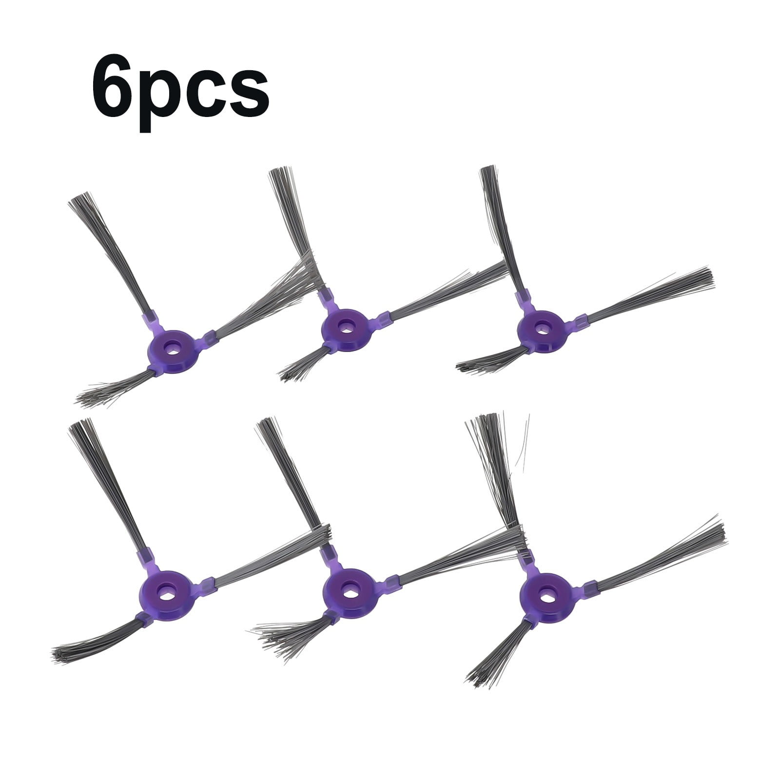 6Pcs Side Brush New High Quality Brushes For Samsung Powerbot-E Vr05R5050Wk Floor Sweeper Accessories Home Appliance Parts As Shown - Image 1