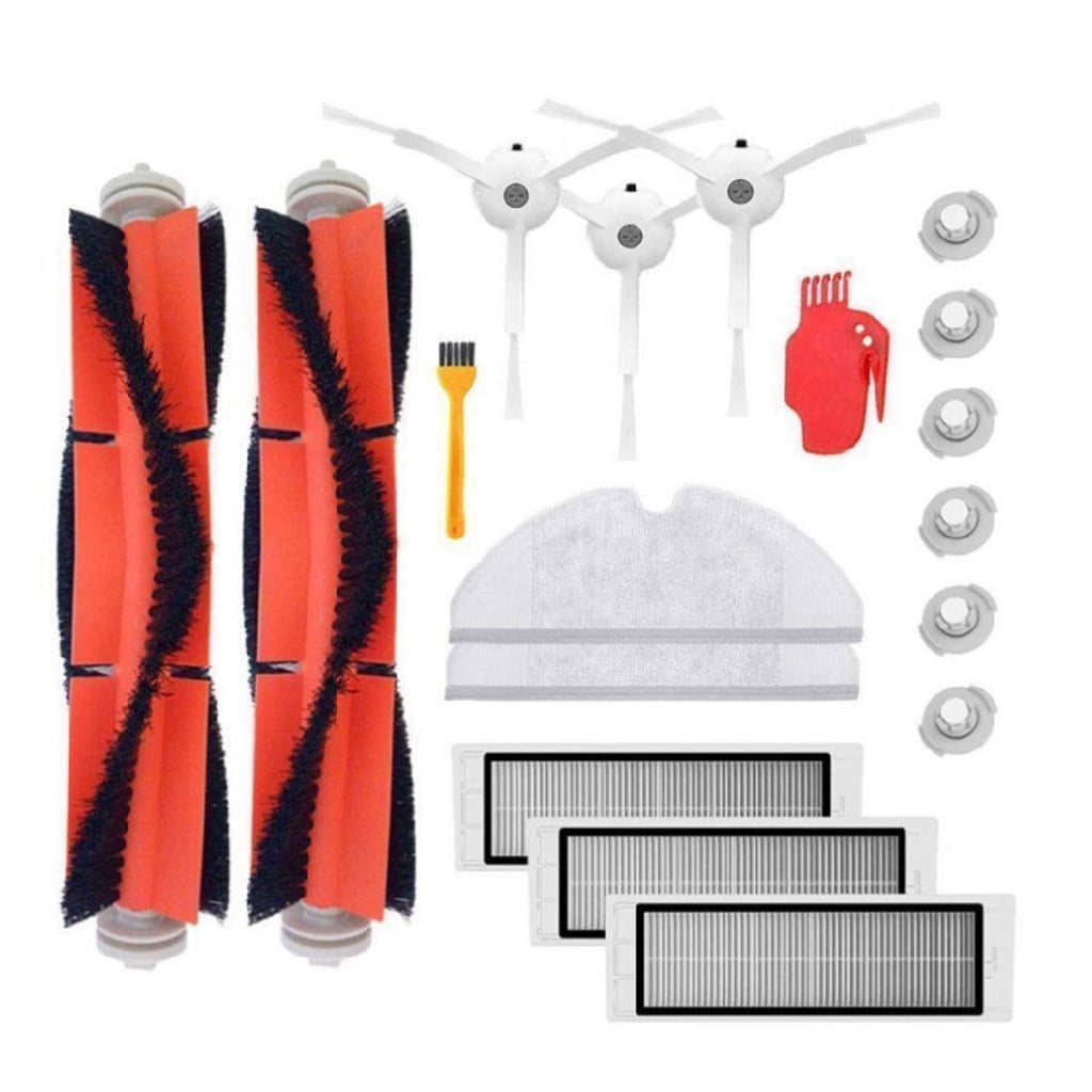 18Pcs Vacuum Cleaner Sweeper Filter Brushes Mopping Pads Kit for S50 S51 Parts - Image 1
