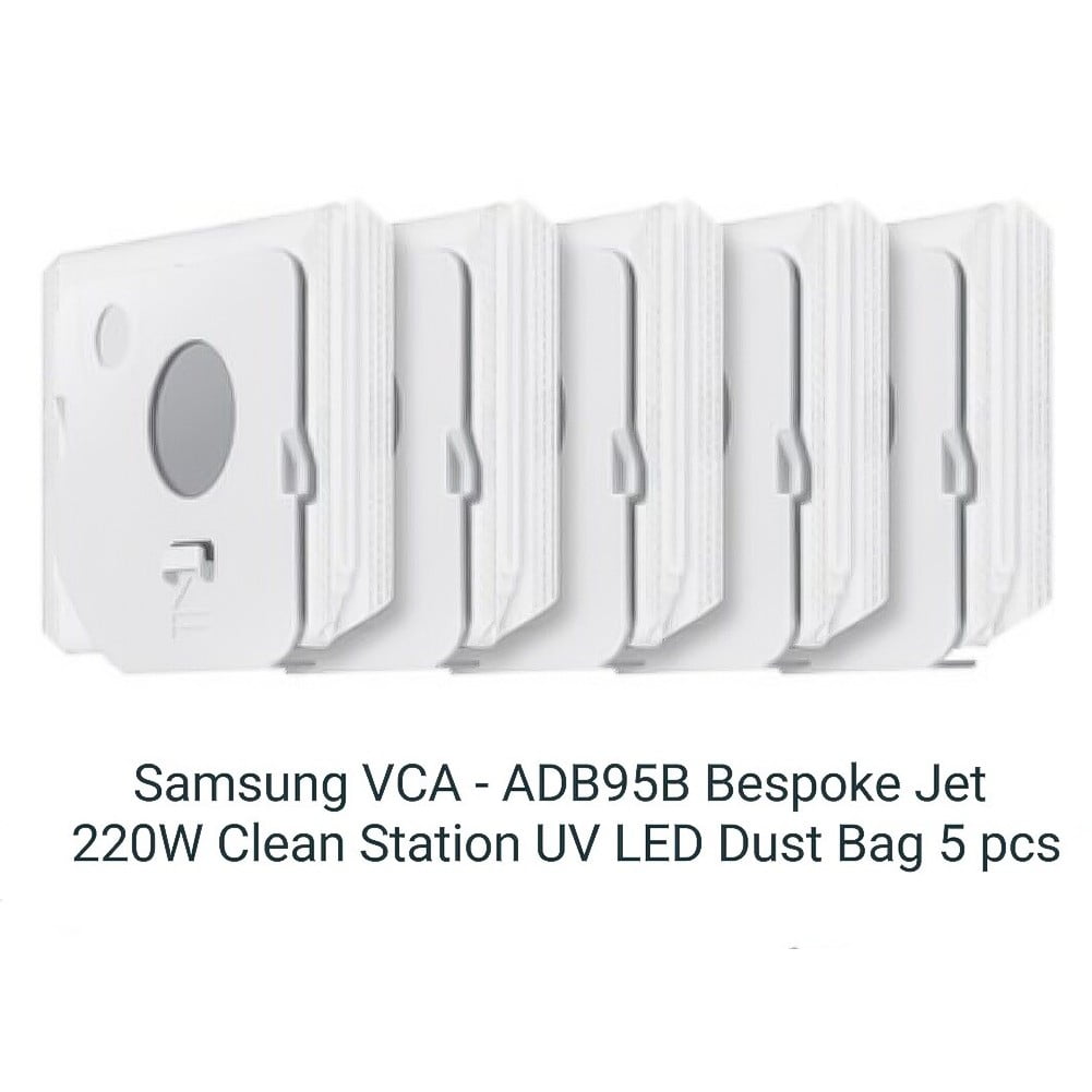 For SamSung For BESPOKE Jet VCA-ADB95B 220W Clean Station Dust Bag 5pcs Cleaning Robot Accessories Rotating Mop - Image 2