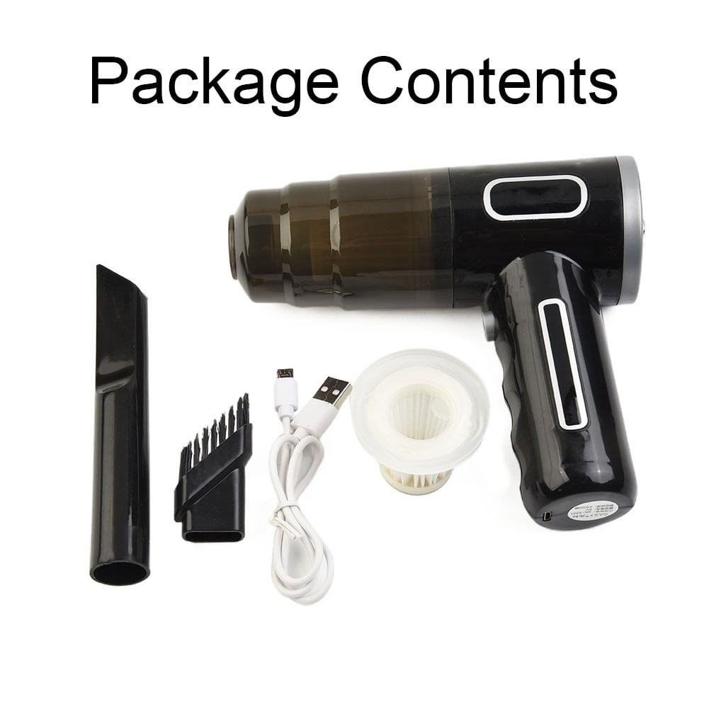 29000PA Vacuum Cleaner Mini Powerful Cordless Wet &Dry Cars Handheld Home Appliance Parts Household Supplies Black - Image 3