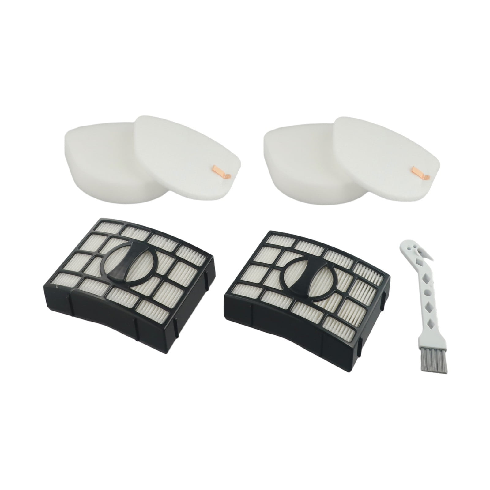 Replacement Filter Set for Shark Upright Vacuums Featuring Compatibility with Various Models Including CU530 and UV725 - Image 1