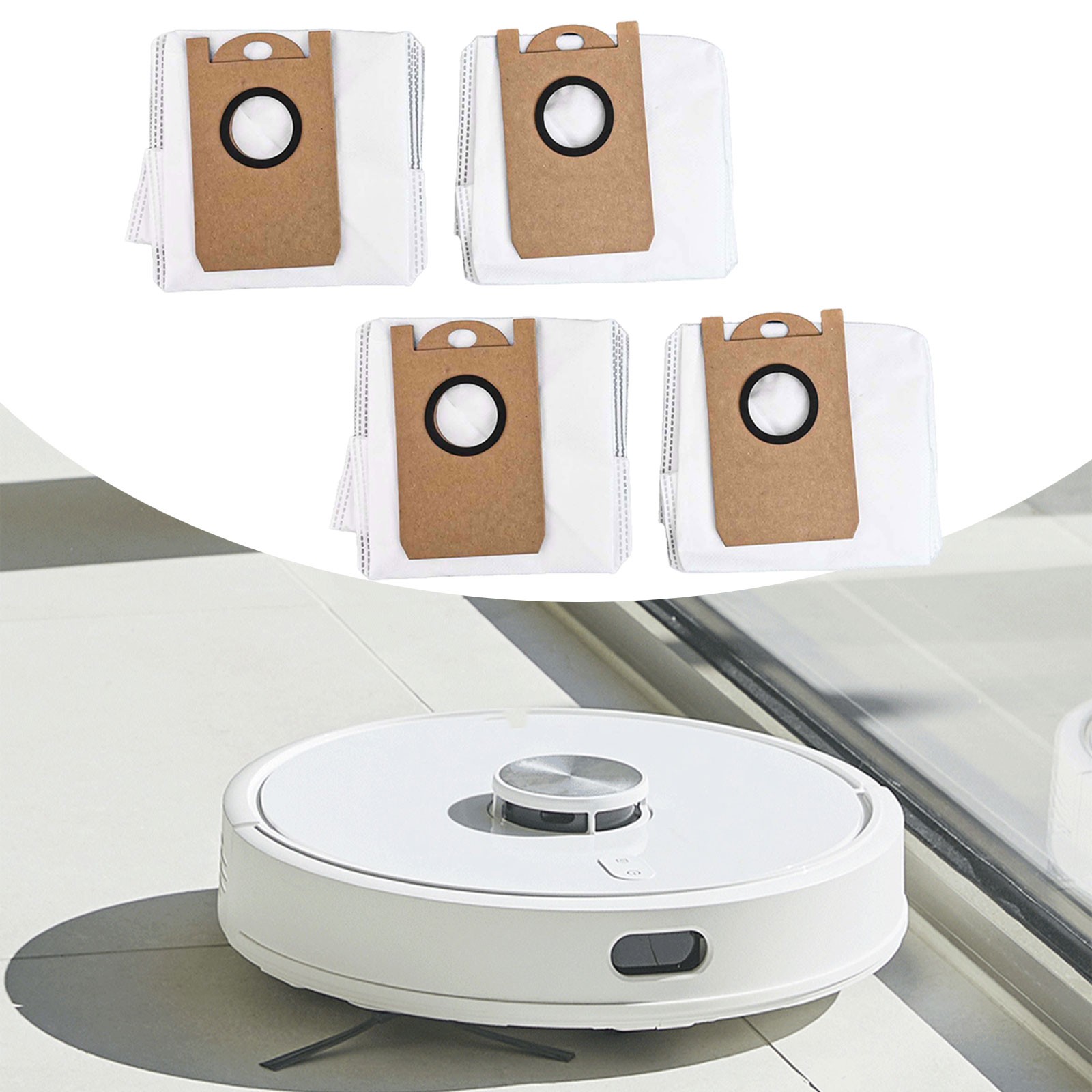 Robot Vacuum Bags Replacement Dust Bags Easy To Install Optimal Performance - Image 7