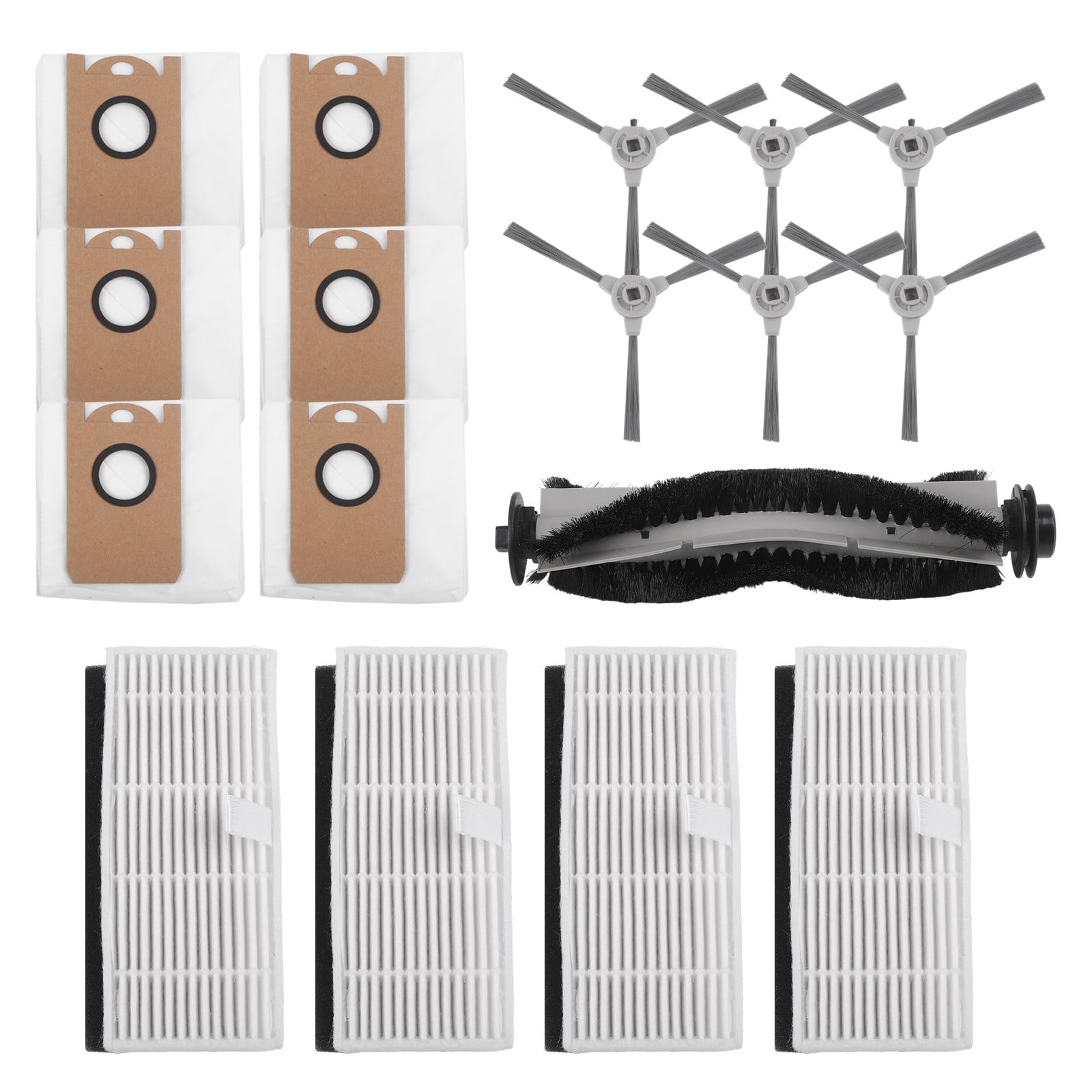Replacement for iHome for Nova S1 Pro iHRVS1PRO-3BLK Main Brush Side Brush Kit - Image 1