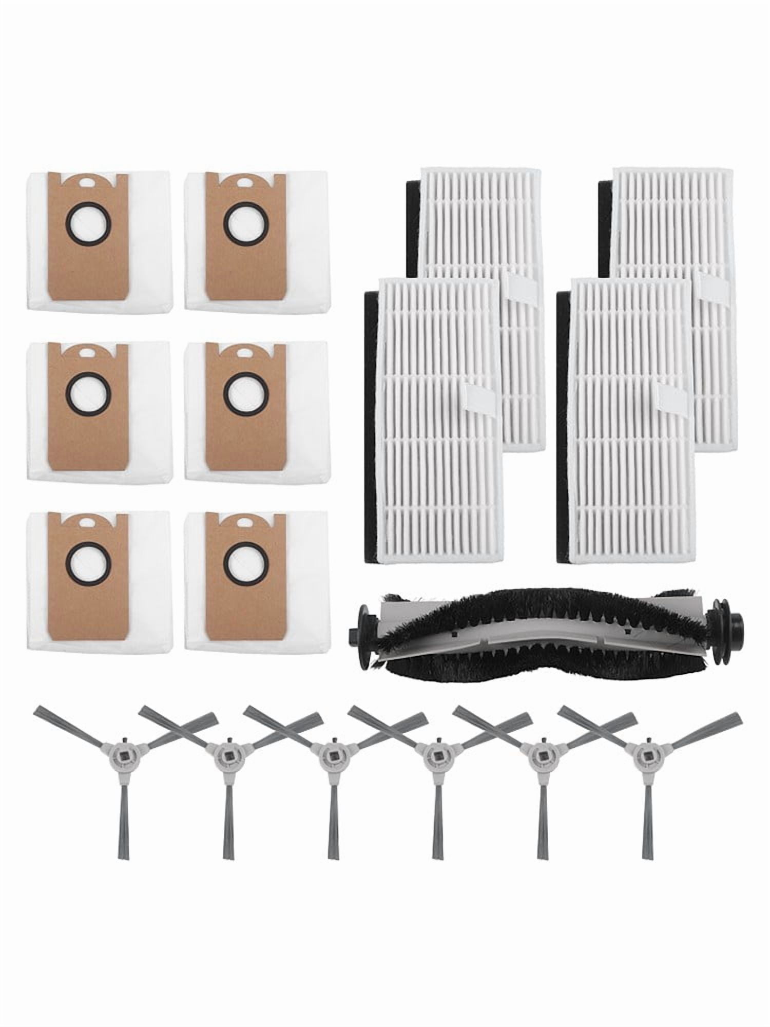 Replacement for iHome for Nova S1 Pro iHRVS1PRO-3BLK Main Brush Side Brush Kit - Image 3