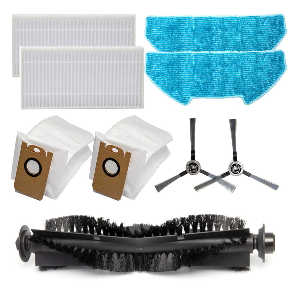Replacement Filter Mop Cloth Dust Bag Side Brush Kit For Redkey R10 Robot Vacuum Cleaners Rotating Mop Accesories - Image 1