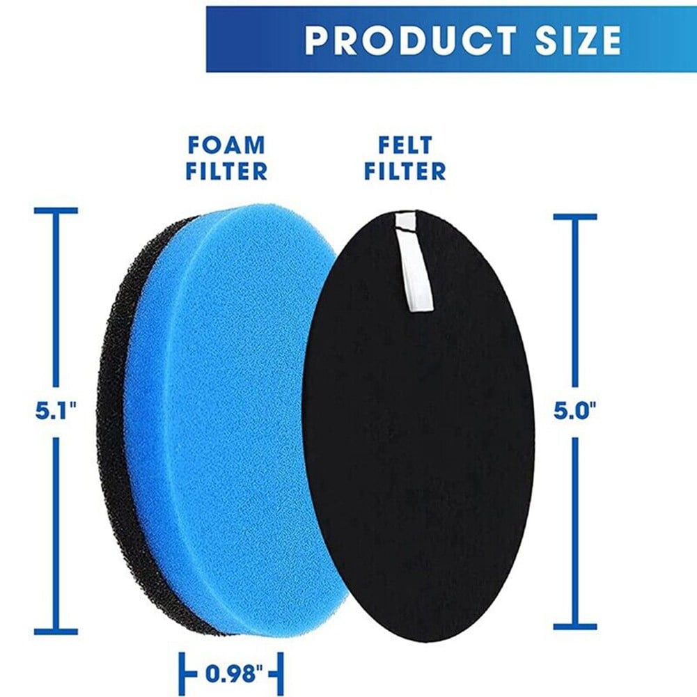 Filter Kit For Bissell 2998 2999 2849 3000 3057 2849 28524 1625641 Vacuum Cleaner Part Replacement Robot Sweeper Spare Accessor - Image 6