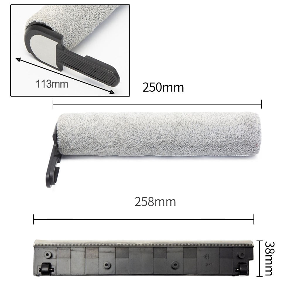 Luolandi Main Roller Brush Wiper Strip And Filter Kit Effectively Captures Dirt For Laresar For M3 Wet And Dry Vacuum Cleaner Parts - Image 8
