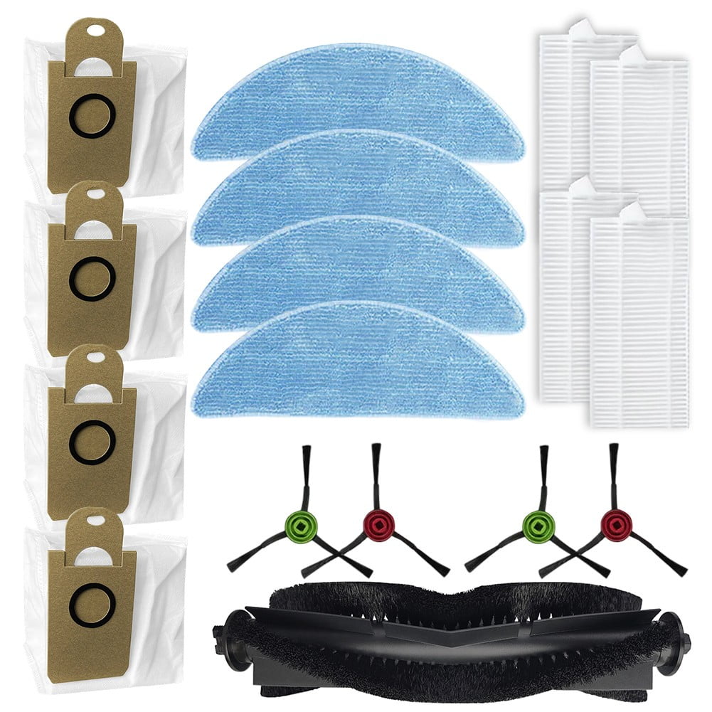 Main Side Brush Filter Mop Cloth Dust Bag Kit for Lydsto R5/R5D Accessory Set - Image 4