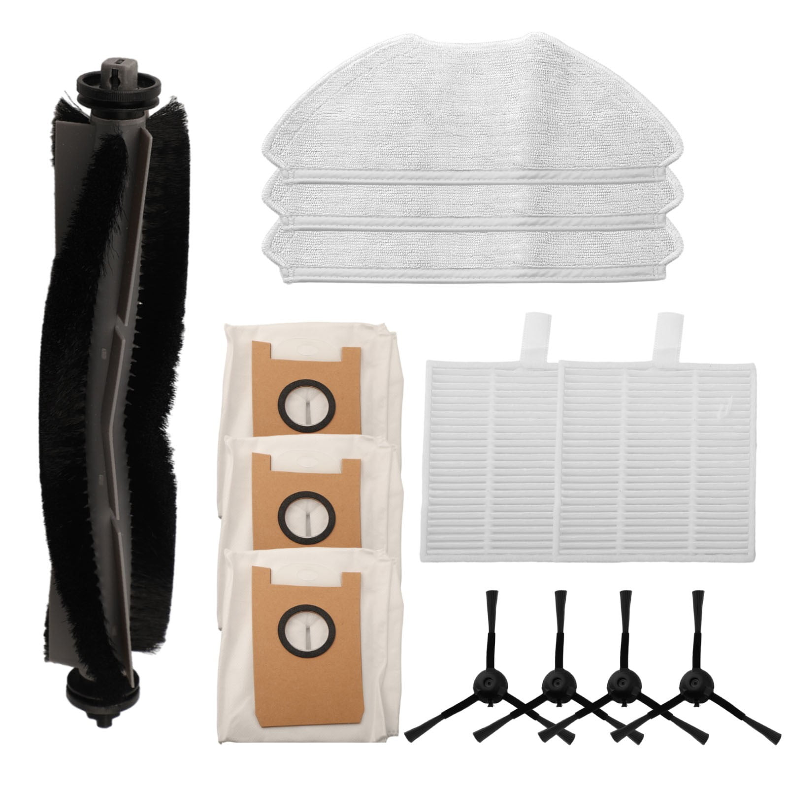 Main Brush Filters Mop Cloths Dust Bags For AIRROBO T20 T20+ Vacuum Cleaner A - Image 1
