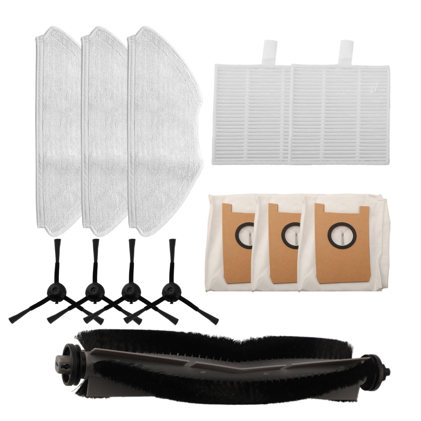 Main Brush Filters Mop Cloths Dust Bags For AIRROBO T20 T20+ Vacuum Cleaner A - Image 7