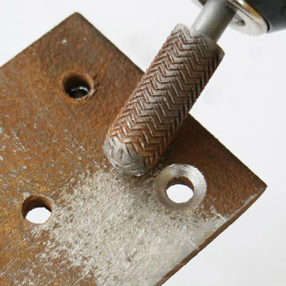 5Pcs Metal Cutter Drill Bits Rotary Files Bit Rasp Tungsten Carbide Burr Milling Cutter Drill Bit Set For Steel Grinding Carving As Shown - Image 3